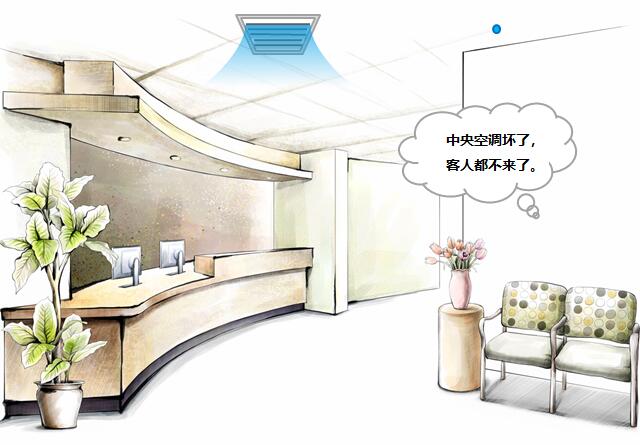 格力中央空调安装效果图